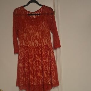 Free People Scarlet Lace Detail